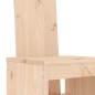 vidaXL Set de mesa y taburetes altos 3 piezas madera maciza de pino vidaXL Set de mesa y taburetes altos 3 piezas madera maciza de pino