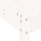 vidaXL Set de mesa y taburetes altos jardín 7 pzas madera pino blanco vidaXL Set de mesa y taburetes altos jardín 7 pzas madera pino blanco