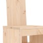 vidaXL Set de mesa y taburetes altos jardín 5 pzas madera maciza pino vidaXL Set de mesa y taburetes altos jardín 5 pzas madera maciza pino