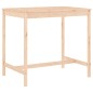 vidaXL Set de mesa y taburetes altos jardín 5 pzas madera maciza pino vidaXL Set de mesa y taburetes altos jardín 5 pzas madera maciza pino