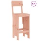vidaXL Mesa alta y taburetes de jardín 5 piezas madera maciza Douglas vidaXL Mesa alta y taburetes de jardín 5 piezas madera maciza Douglas