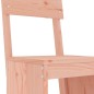 vidaXL Mesa alta y taburetes de jardín 5 piezas madera maciza Douglas vidaXL Mesa alta y taburetes de jardín 5 piezas madera maciza Douglas