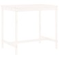 vidaXL Set de mesa y taburetes altos jardín 5 pzas madera pino blanco vidaXL Set de mesa y taburetes altos jardín 5 pzas madera pino blanco