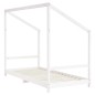 vidaXL Estructura de cama para niños madera pino blanco 2x(90x190) cm vidaXL Estructura de cama para niños madera pino blanco 2x(90x190) cm