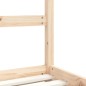 vidaXL Estructura de cama deniños madera maciza de pino 2x(70x140) cm vidaXL Estructura de cama deniños madera maciza de pino 2x(70x140) cm