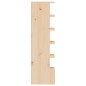 vidaXL Mueble zapatero de madera maciza de pino 28x30x104 cm vidaXL Mueble zapatero de madera maciza de pino 28x30x104 cm