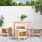 vidaXL Juego de comedor de jardín 5 piezas madera maciza de pino vidaXL Juego de comedor de jardín 5 piezas madera maciza de pino
