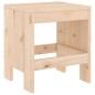vidaXL Juego de comedor de jardín 5 piezas madera maciza de pino vidaXL Juego de comedor de jardín 5 piezas madera maciza de pino