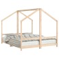 vidaXL Estructura de cama infantil madera maciza de pino 2x(80x200) cm vidaXL Estructura de cama infantil madera maciza de pino 2x(80x200) cm