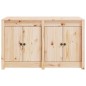 vidaXL Mueble de cocina de exterior madera maciza de pino 106x55x64 cm
