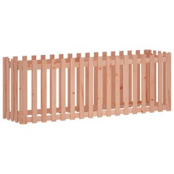 vidaXL Arriate elevado jardín valla madera maciza Douglas 200x50x70cm