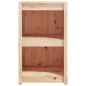 vidaXL Mueble de cocina de exterior madera maciza de pino 55x55x92 cm