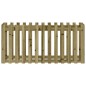 vidaXL Arriate elevado jardín valla madera impregnada pino 150x50x70cm vidaXL Arriate elevado jardín valla madera impregnada pino 150x50x70cm