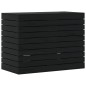 vidaXL Cesto para la ropa sucia madera maciza pino negro 88,5x44x66 cm vidaXL Cesto para la ropa sucia madera maciza pino negro 88,5x44x66 cm