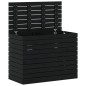 vidaXL Cesto para la ropa sucia madera maciza pino negro 88,5x44x66 cm vidaXL Cesto para la ropa sucia madera maciza pino negro 88,5x44x66 cm