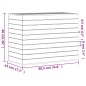 vidaXL Cesto para la ropa sucia madera maciza pino negro 88,5x44x66 cm vidaXL Cesto para la ropa sucia madera maciza pino negro 88,5x44x66 cm