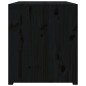 vidaXL Mueble de cocina exterior madera maciza pino negro 106x55x64 cm vidaXL Mueble de cocina exterior madera maciza pino negro 106x55x64 cm