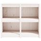 vidaXL Mueble de cocina exterior madera maciza pino blanco 106x55x92cm vidaXL Mueble de cocina exterior madera maciza pino blanco 106x55x92cm