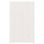 vidaXL Mueble de cocina exterior madera maciza pino blanco 106x55x92cm vidaXL Mueble de cocina exterior madera maciza pino blanco 106x55x92cm