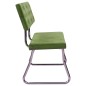 vidaXL Banco de terciopelo verde claro 110 cm vidaXL Banco de terciopelo verde claro 110 cm