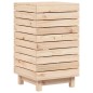 vidaXL Cesto para la ropa sucia madera maciza de pino 44x44x76 cm vidaXL Cesto para la ropa sucia madera maciza de pino 44x44x76 cm