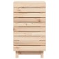 vidaXL Cesto para la ropa sucia madera maciza de pino 44x44x76 cm vidaXL Cesto para la ropa sucia madera maciza de pino 44x44x76 cm