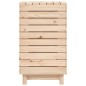 vidaXL Cesto para la ropa sucia madera maciza de pino 44x44x76 cm vidaXL Cesto para la ropa sucia madera maciza de pino 44x44x76 cm