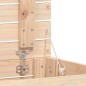 vidaXL Cesto para la ropa sucia madera maciza de pino 44x44x76 cm vidaXL Cesto para la ropa sucia madera maciza de pino 44x44x76 cm
