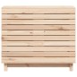 vidaXL Cesto para la ropa sucia madera maciza de pino 88,5x44x76 cm