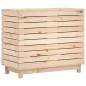 vidaXL Cesto para la ropa sucia madera maciza de pino 88,5x44x76 cm