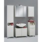 FMD Armario de baño blanco 36,7x32,9x90,4 cm FMD Armario de baño blanco 36,7x32,9x90,4 cm