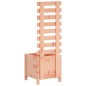 vidaXL Jardinera con estantería madera maciza Douglas 39x39,5x114 cm vidaXL Jardinera con estantería madera maciza Douglas 39x39,5x114 cm