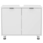 FMD Armario para lavabo blanco 70x32,9x49,5 cm