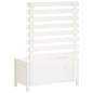 vidaXL Jardinera estantería madera maciza pino blanco 79x39,5x114 cm vidaXL Jardinera estantería madera maciza pino blanco 79x39,5x114 cm