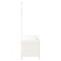 vidaXL Jardinera estantería madera maciza pino blanco 79x39,5x114 cm vidaXL Jardinera estantería madera maciza pino blanco 79x39,5x114 cm