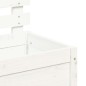 vidaXL Jardinera estantería madera maciza pino blanco 79x39,5x114 cm vidaXL Jardinera estantería madera maciza pino blanco 79x39,5x114 cm