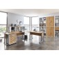 FMD Cajonera con ruedas blanco y roble 48x49,5x65,5 cm FMD Cajonera con ruedas blanco y roble 48x49,5x65,5 cm