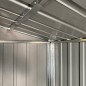 vidaXL Cobertizo jardín acero galvanizado marrón claro 192x152,5x237cm vidaXL Cobertizo jardín acero galvanizado marrón claro 192x152,5x237cm