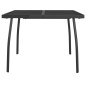 vidaXL Juego de comedor de jardín 5 pzas malla metálica gris antracita vidaXL Juego de comedor de jardín 5 pzas malla metálica gris antracita