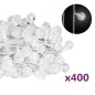 vidaXL Guirnalda de luces globos 8 funciones 40 m 400 LEDs blanco frío vidaXL Guirnalda de luces globos 8 funciones 40 m 400 LEDs blanco frío