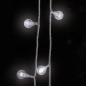 vidaXL Guirnalda de luces globos 8 funciones 40 m 400 LEDs blanco frío vidaXL Guirnalda de luces globos 8 funciones 40 m 400 LEDs blanco frío