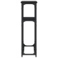 vidaXL Mesa consola madera de ingeniería negra 90x22,5x75 cm vidaXL Mesa consola madera de ingeniería negra 90x22,5x75 cm