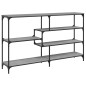 vidaXL Mesa consola madera contrachapada gris Sonoma 160x32x95 cm vidaXL Mesa consola madera contrachapada gris Sonoma 160x32x95 cm