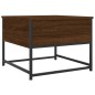 vidaXL Mesa de centro madera de ingeniería roble marrón 51x51x40 cm vidaXL Mesa de centro madera de ingeniería roble marrón 51x51x40 cm