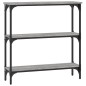 vidaXL Mesa consola madera de ingeniería gris Sonoma 75x22,5x75 cm vidaXL Mesa consola madera de ingeniería gris Sonoma 75x22,5x75 cm