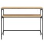vidaXL Mesa consola madera de ingeniería roble Sonoma 100x35,5x75 cm vidaXL Mesa consola madera de ingeniería roble Sonoma 100x35,5x75 cm
