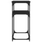 vidaXL Mesa consola madera de ingeniería negra 100x35,5x75 cm vidaXL Mesa consola madera de ingeniería negra 100x35,5x75 cm