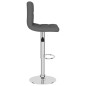vidaXL Taburetes de cocina 2 unidades tela gris oscuro vidaXL Taburetes de cocina 2 unidades tela gris oscuro