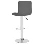 vidaXL Taburetes de cocina 2 unidades tela gris oscuro vidaXL Taburetes de cocina 2 unidades tela gris oscuro