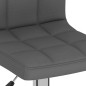 vidaXL Taburetes de cocina 2 unidades tela gris oscuro vidaXL Taburetes de cocina 2 unidades tela gris oscuro